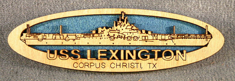USS Lexington Magnet